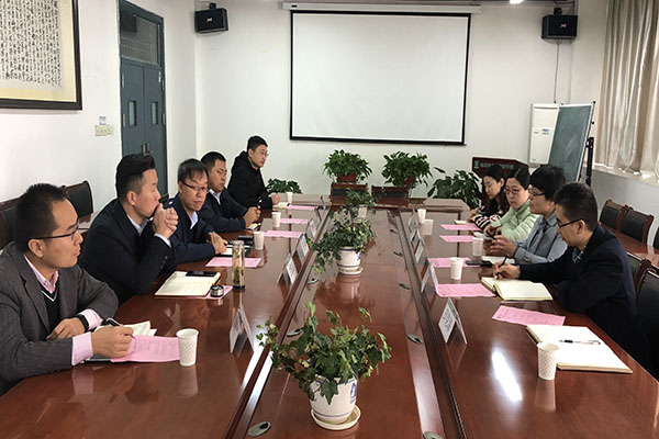 我校土木与环境工程学院一行到滁州学院进行学习交流