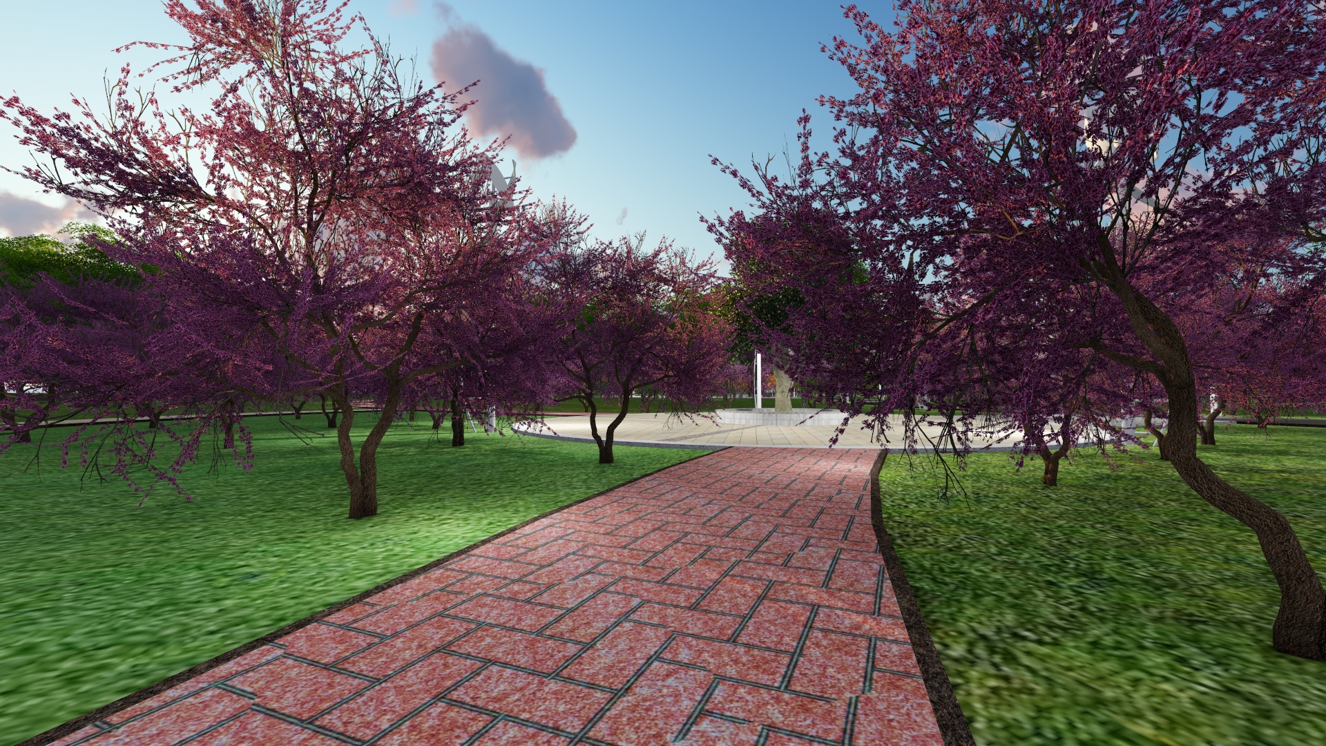 15风景园林1班—项诚-城市公园景观设计节点