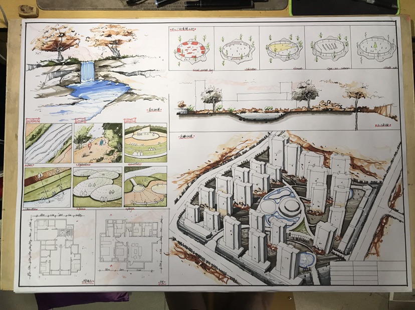 15建筑学本2班—蔡辰—居住区规划
