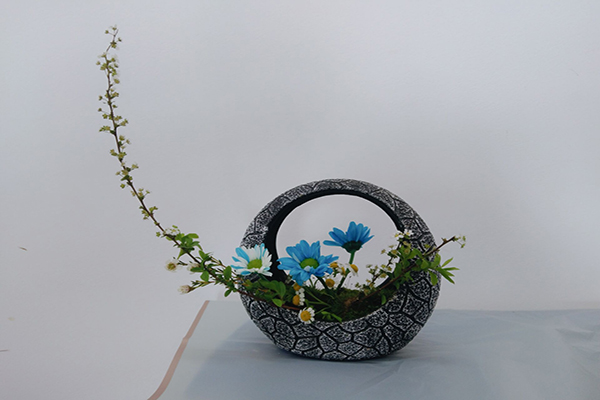 城市建设学院风景园林专业成功举办园林插花艺术作品展