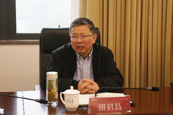 合肥通用职业技术学院党委书记田启昌一行