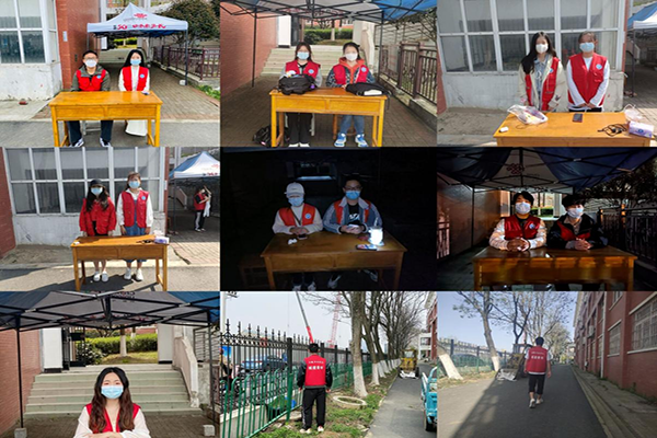 城市建设学院第一学生党支部开展疫情防控工作