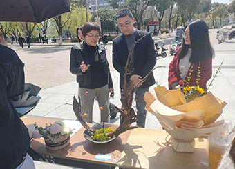 城市建设学院风景园林专业成功举办园林插花艺术作品展