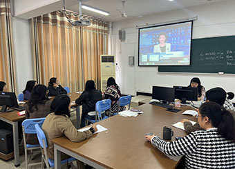 城市建设学院教师第三支部组织学习习近平总书记考察安徽重要讲话精神