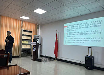 城市建设学院开展“怎样做好一个安全人”主题讲座