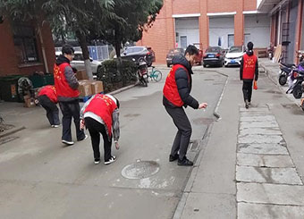 党员活动日|城市建设学院学生第二支部开展“学雷锋”校园卫生环境维护行动