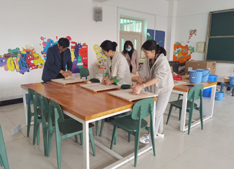 党员活动日|城市建设学院教师第四党支部开展“传统文化进校园”活动