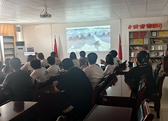 城市建设学院开展深入贯彻中央八项规定精神学习教育观影活动